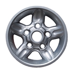 ANR3631MNH - XS Deep Dish Alloy Wheel 7 X 16 Silver Powder Coated OEM - For Defender, Discovery 1 and Range Rover Classic