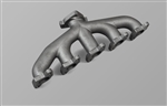ASE01 - Uprated Performance TD5 Exhaust Manifold for Defender and Discovery by Allisport