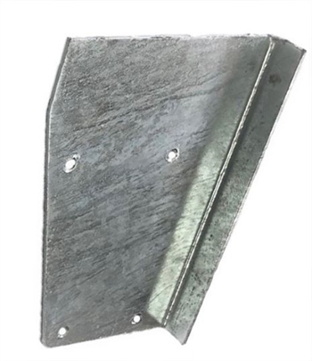 ASR2450G - RH Rear Tub Capping Triangle Plate Galvanised (S)