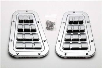 BA9461 - Pair Zambezi Silver Wing Top Vents