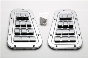 BA9461 - Pair Zambezi Silver Wing Top Vents