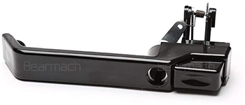 BR2199BG - LH Front Gloss Black Push Button Door Handle Def 83-02 16mm (S)