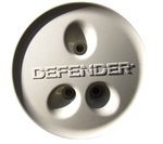 BTR2129NUC - Genuine Fits Defender Wheel Cover / Plate - With Defender Logo in Alpine White - Fits All 16" Wheels