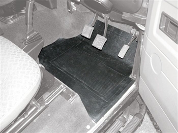 BTR7898 - Right Hand Front Drop in Mat for Land Rover Defender - Fits 1992-2001