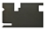 BTR9712PMA - Rear Safari Door Card for Defender - Black with Wash/Wipe System - From MA965106 up to TA99921