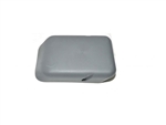 BTR9723LOY - Fits Defender Wiper Motor Cover in Granite Grey - Fits from 1994 to 2001 - Genuine Land Rover