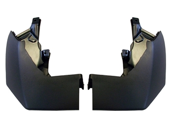 CAT500010PCL - Rear Mudflaps for Discovery 3 and 4 - Comes as a Pair - Fits from 2005-2016 to Vehicles Without Colour Coded Bumper - For Genuine Land Rover Option Available