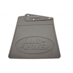 CAT500450PMA - Rear Fits Defender 90 Mudflap - Left Hand - Comes Without Cut Out for Exhaust - For Genuine Land Rover Option has Oval Logo, Aftermarket has Britpart Logo