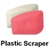 CHZ839 - Letter Removal Scraper - For Land Rover and Range Rover Lettering