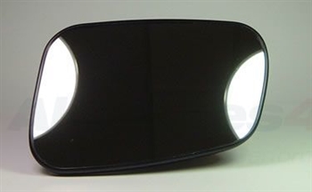 CRD100650G - Genuine Left Hand - Mirror Glass for Discovery 1 and 2 from 1994 - for 300TDI and TD5 Discovery