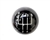 CW-ROUND-LT77 - Heritage Round Style Gear Knob for Land Rover Defender - Designed to Fit LT77 and LT85 Gearbox