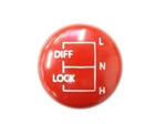 CW-TRANS-RED - Heritage Red Transfer Box Knob for Land Rover Defender - Designed to Fit All Fits Defender up to 2006