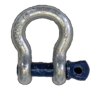 D4 - Alloy 'D' Bow Shackle - 4.75 Ton - 7/8 Pin