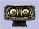 DA1004 - Double Incline Land Meter - In Carbon Fibre Effect