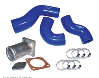 DA1109DEF - Britpart Silicone Intercooler Kit and EGR Blanking Kit for TD5 Engine - Will Fit all Discovery and Fits Defender TD5 Vehicles