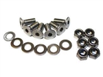 DA1135 - Fits Defender Stainless Steel Bolt Kit - Bonnet Hinge Set (S)