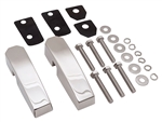 DA1142SS - Fits Defender Stainless Steel Windscreen Bracket - Comes as a Pair With Fixings