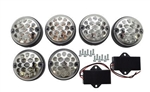 DA1143CL - Clear LED Rear Lamp Kit in NAS Style - Upgrade Kit for Defender and Series - Six Piece Kit