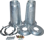 DA1186 - Britpart Galvanised Shock Absorber Turret & Ring Kit
