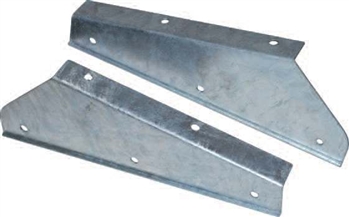 DA1188 - Fits Defender Front Mudflap Brackets in Galvanised - Will Fit 90 / 110 / 130