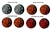 DA1192 - Fits Defender LED Coloured Lamp Kit in Genuine Land Rover Style - Upgrade Kit for Front and Rear Lights By Wipac