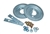 DA1215 - Britpart Galvanised Rear Spring Seat and Retainer Kit - For Defender 90, Discovery 1 and Range Rover Classic