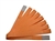DA1283 - Flat Webbing Loop and Loop Tow Strap - In Orange - Five Ton - 8 Metre - Britpart