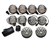 DA1291 - Full Vehicle Clear LED Defender Light Kit - Complete Vehicle Kit with 11 LED Lights Including Fog, Reverse and Number Plate