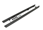 DA1308 - Fits Defender 110 Rock Sliders in Black Powder Coated Finish - By Britpart