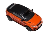 DA1320 - Evoque Mk 1 Convertible Model Car in Phoenix Orange - Die Cast Model in 1:76 For Range Rover