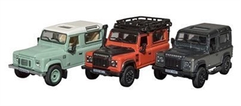 DA1335 - Heritage Set 1:76 Model - Oxford Diecase - Autobiography, Heritage and Adventurer For Defender