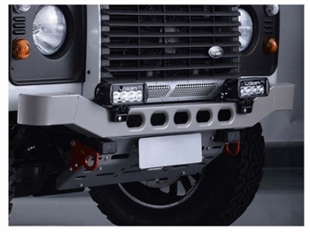 DA1370 - Bowler Lightweight for Defender Front Bumper - Race Spec in Graphite (Doesn't include Lights)