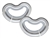 DA1473 - Chrome Interior Trim - Rear Seat Belt Cover - Comes as a Pair For Discovery 4
