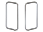 DA1474 - Chrome Interior Trim - Front Seat Belt Frame - Comes as a Pair ForChrome Interior Trim - Front Seat Belt Frame - Comes as a Pair For Discovery 4