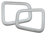 DA1481 - Chrome Interior Trim - Dash Vent Panel Trim - Comes as a Pair For Discovery 4