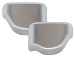 DA1493 - Chrome Interior Trim - Front Seat Belt Bracket Cover - Comes as a Pair For Discovery 4