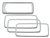 DA1515 - Chrome Interior Trim - Window Lift Trim Cover - Comes as a Set of Four for Front and Rear For Discovery 4