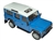DA1633 - Collectable and Details Die-Cast 1:24 Model - Grey / Blue For Land Rover Defender 110 Model