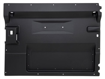 DA1642 - Fits Defender Military Door Card - Front Left Hand with in Black ABS Plastic