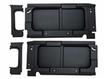 DA1644.AM - Fits Land Rover Defender 90 Internal Rear Window Surround - In Black - No Window Cut Out