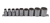 DA1663 - 1/2 Drive Socket Set - British Standard Measurements