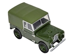 DA1682 - 88 Inch Canvas in Green - Model Car - 1:43 Scale For Land Rover Series I