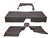 DA1744GREY - Moulded Mat System in Grey - By Wright's Off Road For Land Rover Series