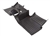 DA1747BLACK - Black Fits Defender Puma Acoustic Moulded Matting System in Black - Fits from 2007 Onwards - Wright Off Road