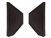 DA1756BLACK - Defender Footwell Kick Panel in Black By Wright's Off Road - For Defender and Land Rover Series