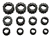DA1878 - Damaged / Rounded Nut and Bolt Extracting Kit - 12 Piece By Laser