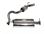 DA1948 - For Defender 2.2 Puma Stainless Steel Exhaust - By Double S - For Defender 90 (Middle and Back)