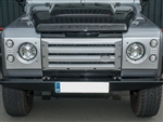 DA1969.AM - Fits Defender XS Front Grille and Headlamp Surrounds in Silver With Black Mesh - Fits All Defenders