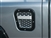DA1972 - Fits Defender XS Left Hand Vent in Black With Silver Mesh - Fits All Defenders With Left Hand Vent Hole - up to 1993
