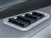 DA1975 - Fits Defender XS Top Wing Vents in Silver With Black Mesh - Fits All Defenders - Comes as a Pair